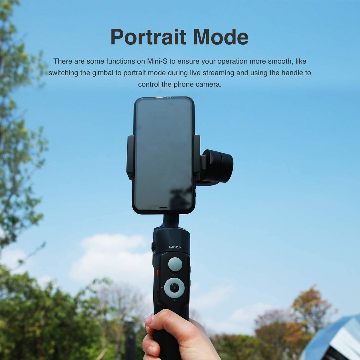 MOZA Mini-S Essential | Extremely Foldable Smartphone Gimbal