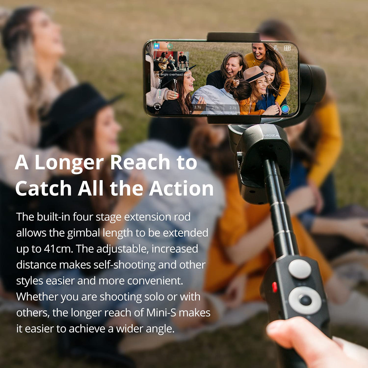 MOZA Mini-S | Foldable and Portable Smartphone Gimbal MOZA Mini-S | Foldable and Portable Smartphone Gimbal