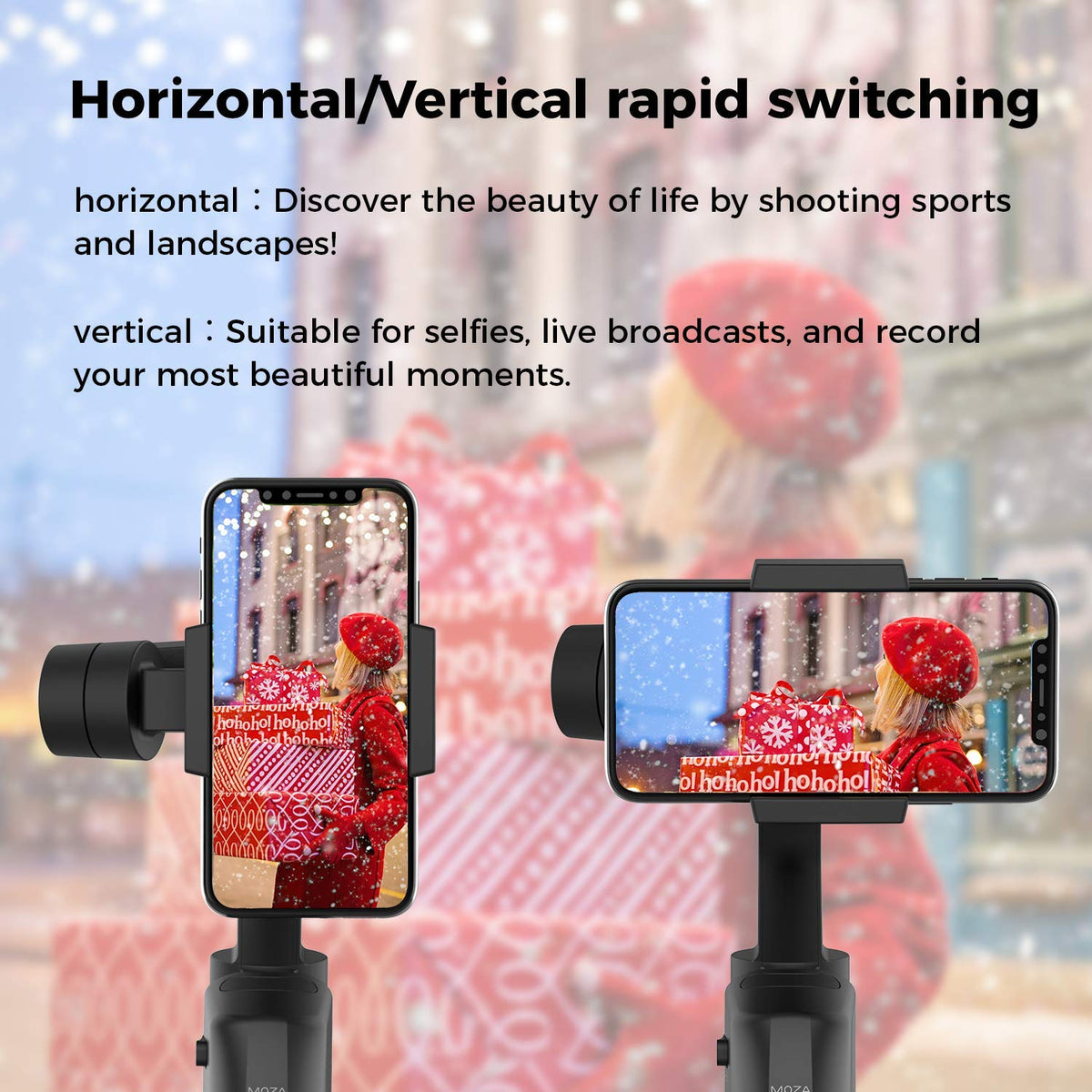 MOZA Mini-S | Foldable and Portable Smartphone Gimbal